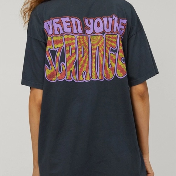 THE DOORS WHEN YOU'RE STRANGE MERCH TEE - Picture 2 of 2